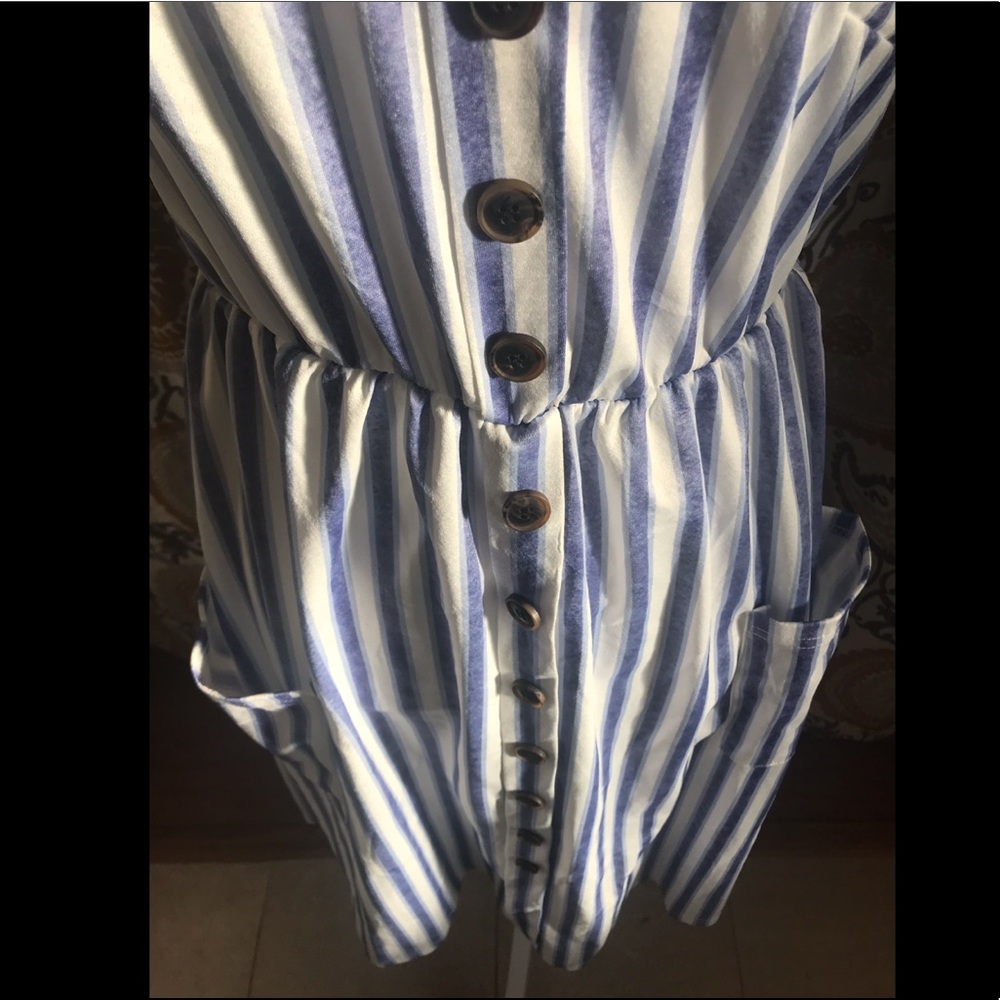 Brand New striped spaghetti strap dress - Picture 4 of 4